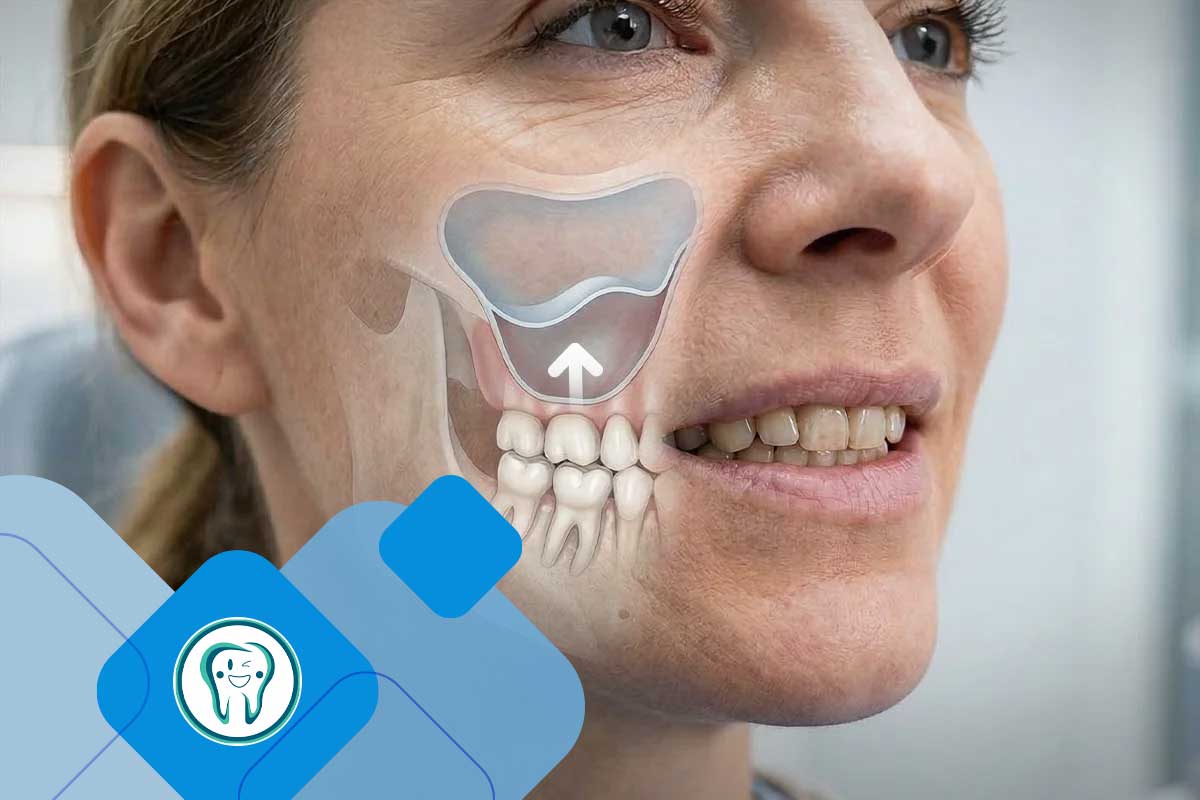 جراحی سینوس لیفت پیش از ایمپلنت فک بالا