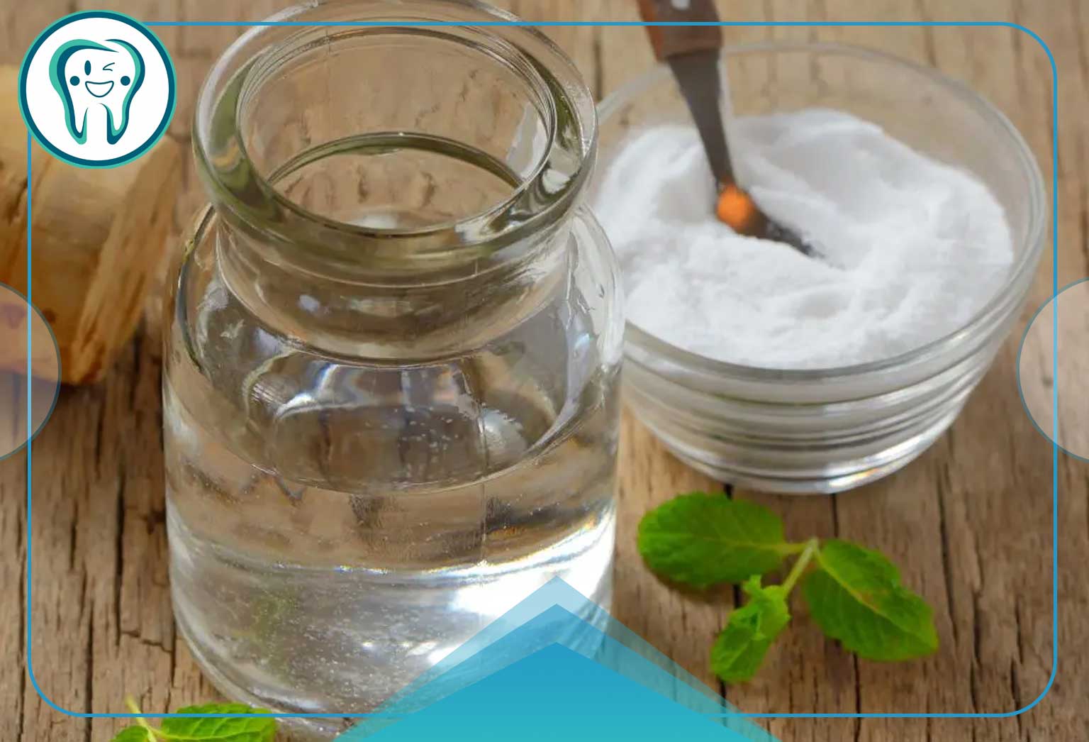 Gargling with salt water to reduce inflammation and pain
